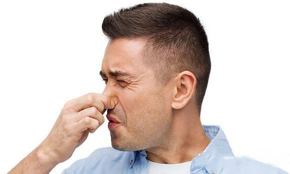 Changes in the mucus