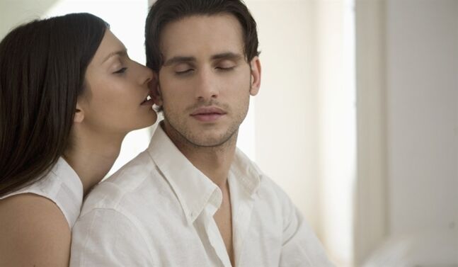 light touches to excite a man